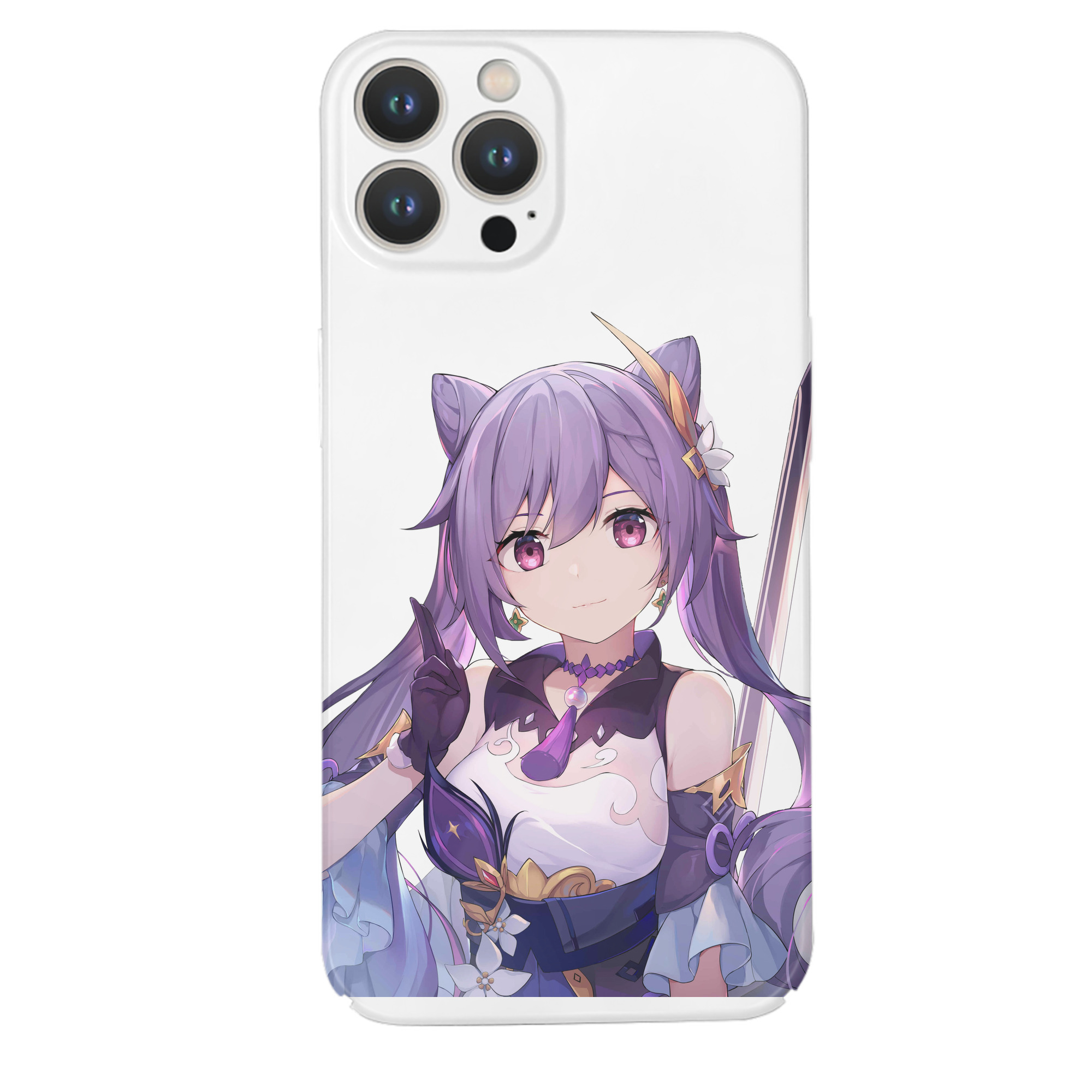 げんし神 刻晴 こくせい genshin Kokusei 【iPhone 14シリーズ対応】ハードケース